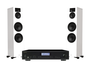 A14 MkII (czarny) + Lira 6 (biały)