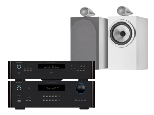 RA-1572 MkII (czarny) + RCD-1572 MkII (czarny) + 705 S3 (biały)