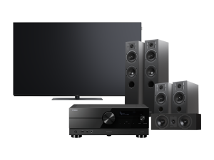WE.SEE.OLED65 (czarny) + RXA2A (czarny) + DIVA 5/3/7 (czarny)