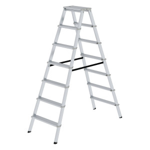 Munk Günzburger Steigtechnik MUNK Stufenstehleiter ML 2x7 Stufen