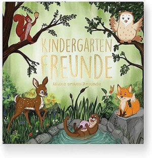 Kindergarten Freundebuch Waldtiere
