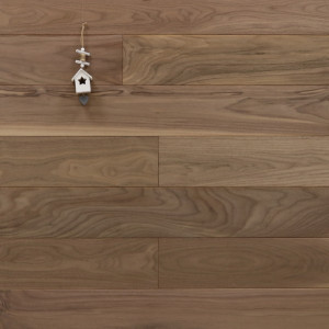 Holzdielen Nussbaum, Natur, 20 x 140 mm, Systemlängen von 500 bis 2000 mm, ma...