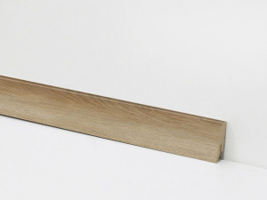 Vinyl Sockelleiste für Check Nr. 2512-TB24 mit den Abmessungen 18 x 58 x 2400 mm