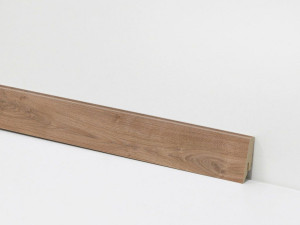 Vinyl Sockelleiste für Check Nr. 8221-TB24 mit den Abmessungen 18 x 58 x 2400 mm