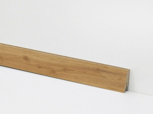 Vinyl Sockelleiste für Check Nr. 2507-TB24 mit den Abmessungen 18 x 58 x 2400 mm