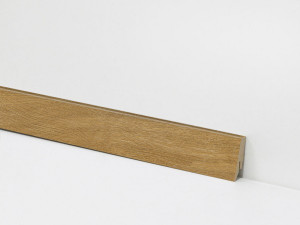 Vinyl Sockelleiste für Check Nr. 2072-TB24 mit den Abmssungen 18 x 58 x 2400 mm