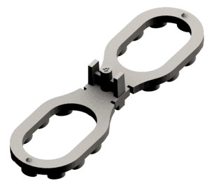 50 Abstandshalter mit 4 mm Fuge empfohlen für ca. 16-25 Laufmeter Terrassenholz