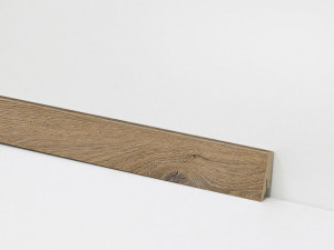 Vinyl Sockelleiste für Check Nr. 3523-TB24 mit den Abmessungen 18 x 58 x 2400 mm