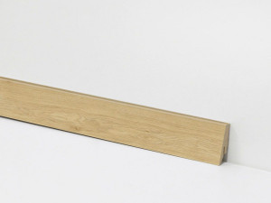 Vinyl Sockelleiste für Check Nr. 2519-TB24 mit den Abmessungen 18 x 58 x 2400 mm