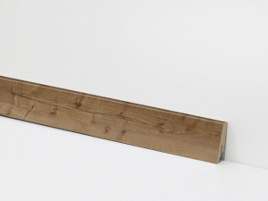 Vinyl Sockelleiste für Check Nr. 2515-TB24 mit den Abmessungen 18 x 58 x 2400 mm