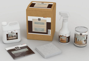 Komplettpaket Gunreben Pflegebox weiß, Set mit Intensivreiniger, Öl und Seife...