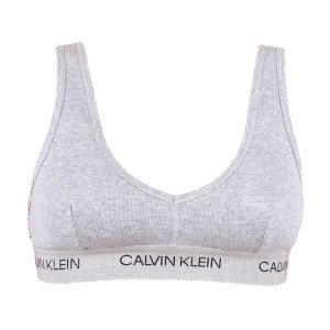 Dámská podprsenka Calvin Klein šedá (QF5251E-020) XS