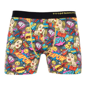 Pánské boxerky 69SLAM fit kapow (MBYPOW-PO) L