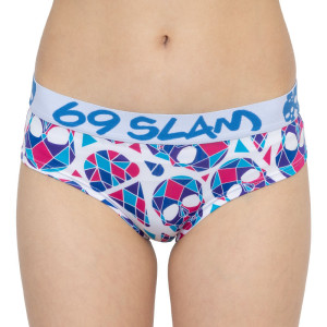 Dámské kalhotky 69SLAM boxer skullmond white XL