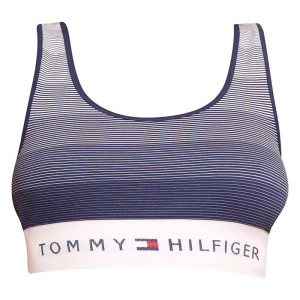 Dámská podprsenka Tommy Hilfiger modrá (UW0UW03572 0BC) XL