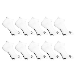 10PACK ponožky Styx nízké bílé (10HN1061) M