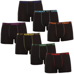 7PACK pánské boxerky Lee Cooper černé (LCUBOX7P0110-1769913) XL