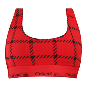 Dámská podprsenka Calvin Klein červená (QF6701E-VGM) S