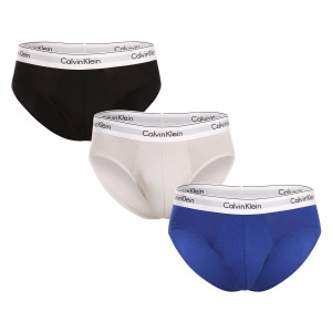 3PACK pánské slipy Calvin Klein vícebarevné (NB2379A-GW4) S