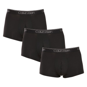 3PACK pánské boxerky Calvin Klein černé (NB2569A-UB1) S
