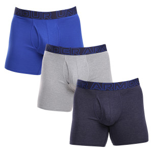 3PACK pánské boxerky Under Armour vícebarevné (1383889 410) XL