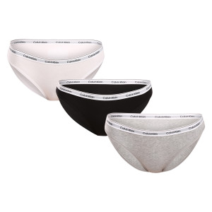 3PACK dámské kalhotky Calvin Klein vícebarevné (QD5207E-MPI) M