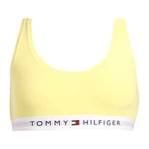 Dámská podprsenka Tommy Hilfiger žlutá (UW0UW04143 ZIN) XL
