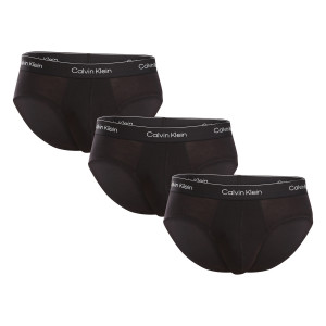 3PACK pánské slipy Calvin Klein černé (NB3962A-TM6) 4XL