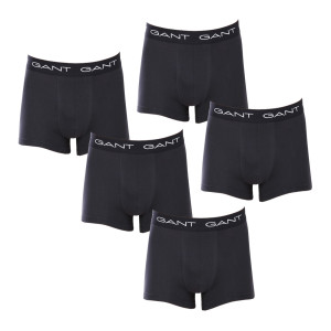 5PACK pánské boxerky Gant černé (900015003-005) 3XL