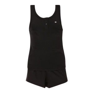 Dámské pyžamo Tommy Hilfiger černé (UW0UW05890 BDS) M