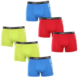 6PACK pánské boxerky Lee Cooper vícebarevné (6xPO39510) XXL