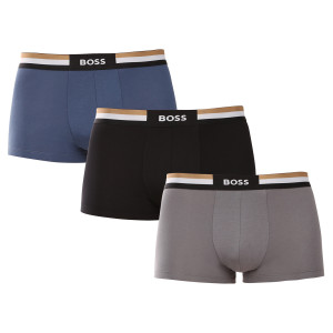 3PACK pánské boxerky BOSS vícebarevné (50516542 981) XXL