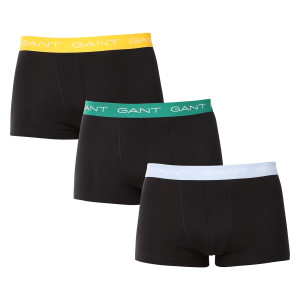 3PACK pánské boxerky Gant černé (902513003-005) XXL
