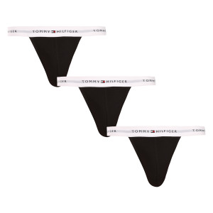 3PACK pánské jocksy Tommy Hilfiger černé (UM0UM03377 0WE) S