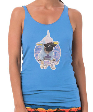 Dámské tílko 69SLAM PUGNICORN SARA (GSNPCN-BL) L