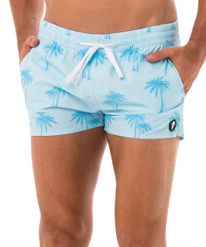 Pánské plavky 69SLAM PALM BLUE (SSMPUE-PM) XS