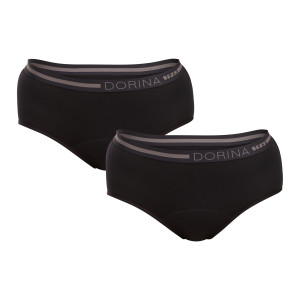 2PACK Menstruační kalhotky Dorina Eco Moon Midi (DOR050) XS