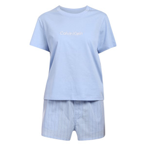 Dámské pyžamo Calvin Klein modré (QS7576-39Z) XL