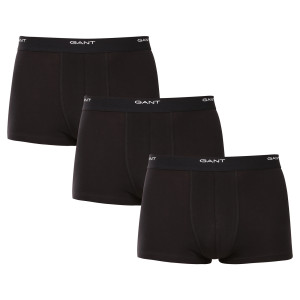 3PACK pánské boxerky Gant černé (900003333-005) 3XL