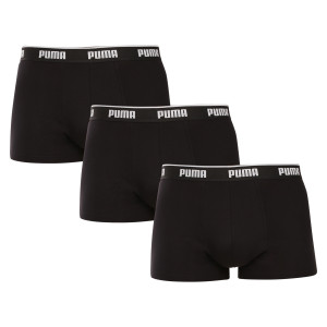 3PACK pánské boxerky Puma černé (701234187 001) M