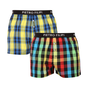 2PACK pánské trenky Pietro Filipi vícebarevné (2PGV2) XXL