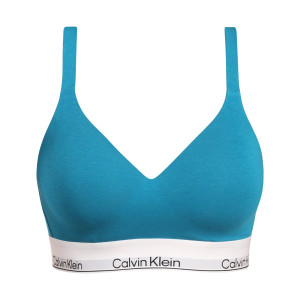 Dámská podprsenka Calvin Klein modrá (QF8500-YTM) XL