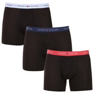 3PACK pánské boxerky Tommy Hilfiger černé (UM0UM02765 0T8) XXL
