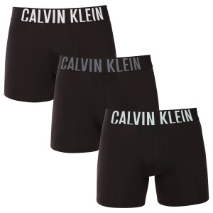 3PACK pánské boxerky Calvin Klein černé (NB3609A- ZDO) S