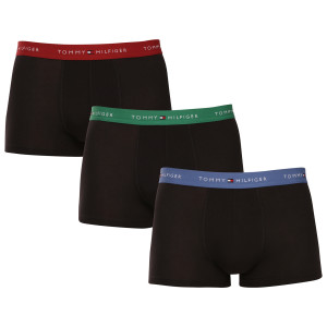 3PACK pánské boxerky Tommy Hilfiger černé (UM0UM02763 0U4) XXL