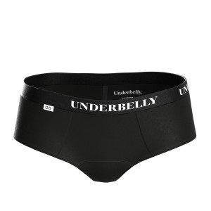 Menstruační kalhotky Underbelly Lowee černé (LOWEE-CE-CE-1-PAD) XXL