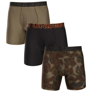 3PACK pánské boxerky Under Armour vícebarevné (1383879 392) 4XL