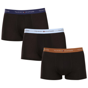 3PACK pánské boxerky Tommy Hilfiger černé (UM0UM02763 0TH) XL