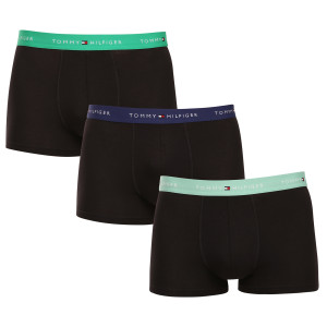 3PACK pánské boxerky Tommy Hilfiger černé (UM0UM02763 0TG) M