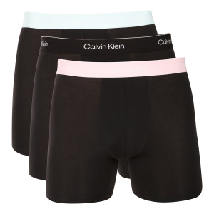 3PACK pánské boxerky Calvin Klein černé (NB4394-3ZG) XXL